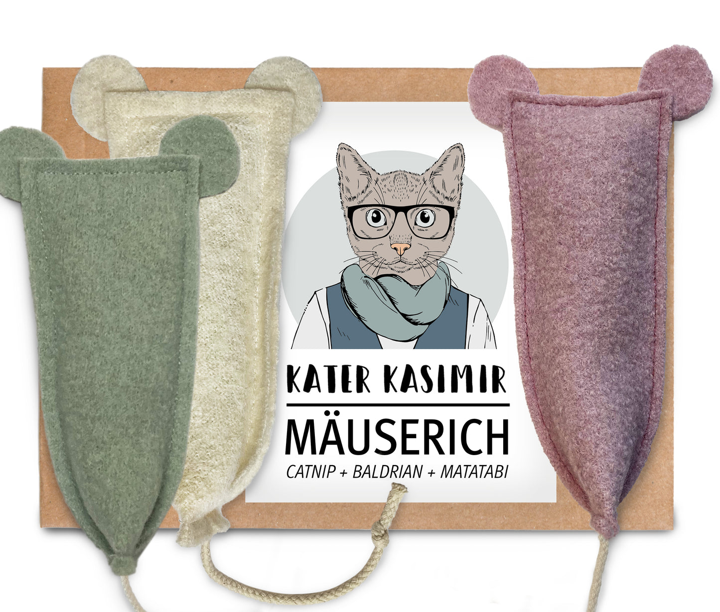 Mäuserich 3er Set (nur 8,95 EUR je Maus)