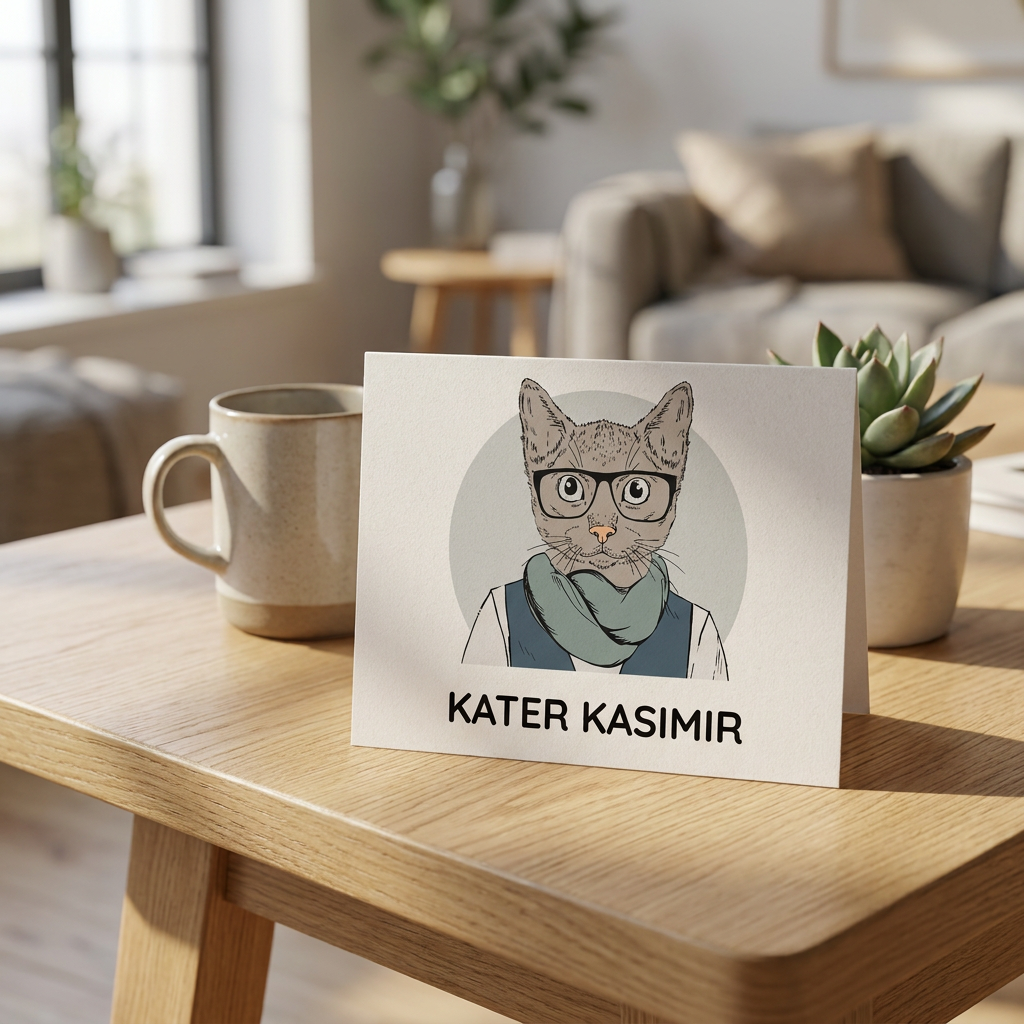 Kater Kasimir Geschenkgutschein