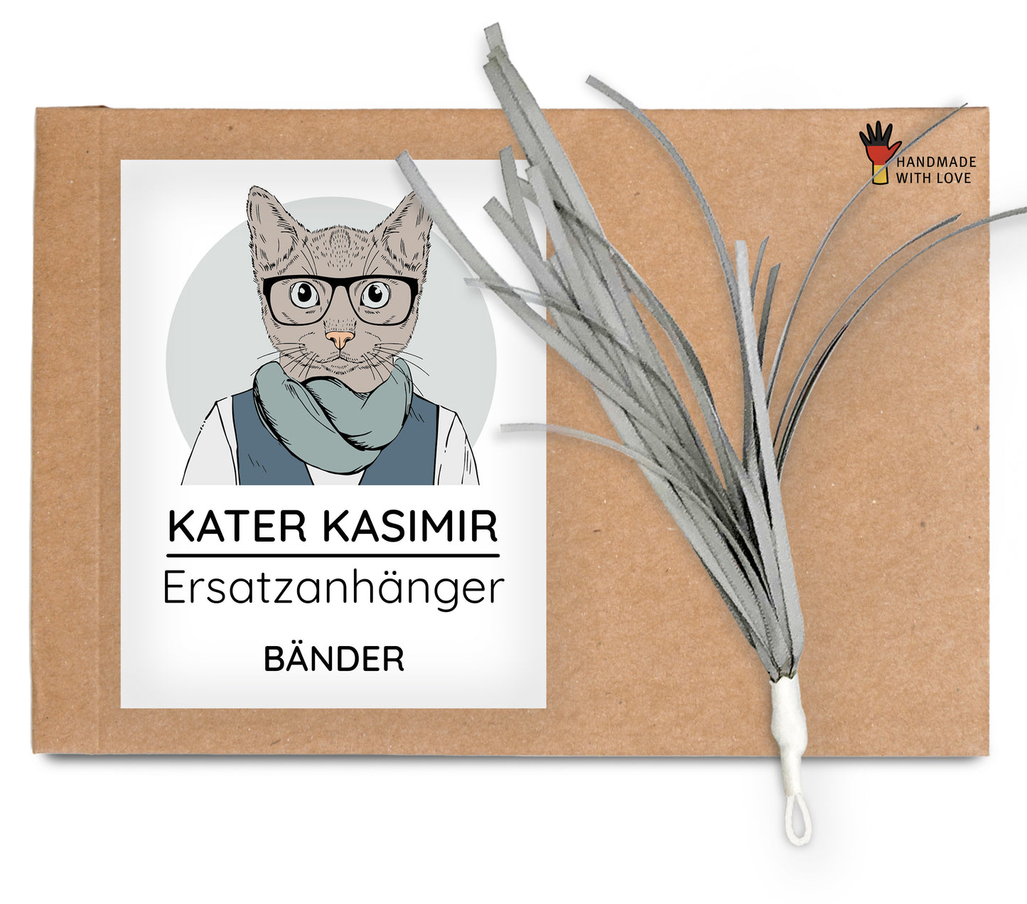 Ersatzanhänger (Bänder) für Katzenangel
