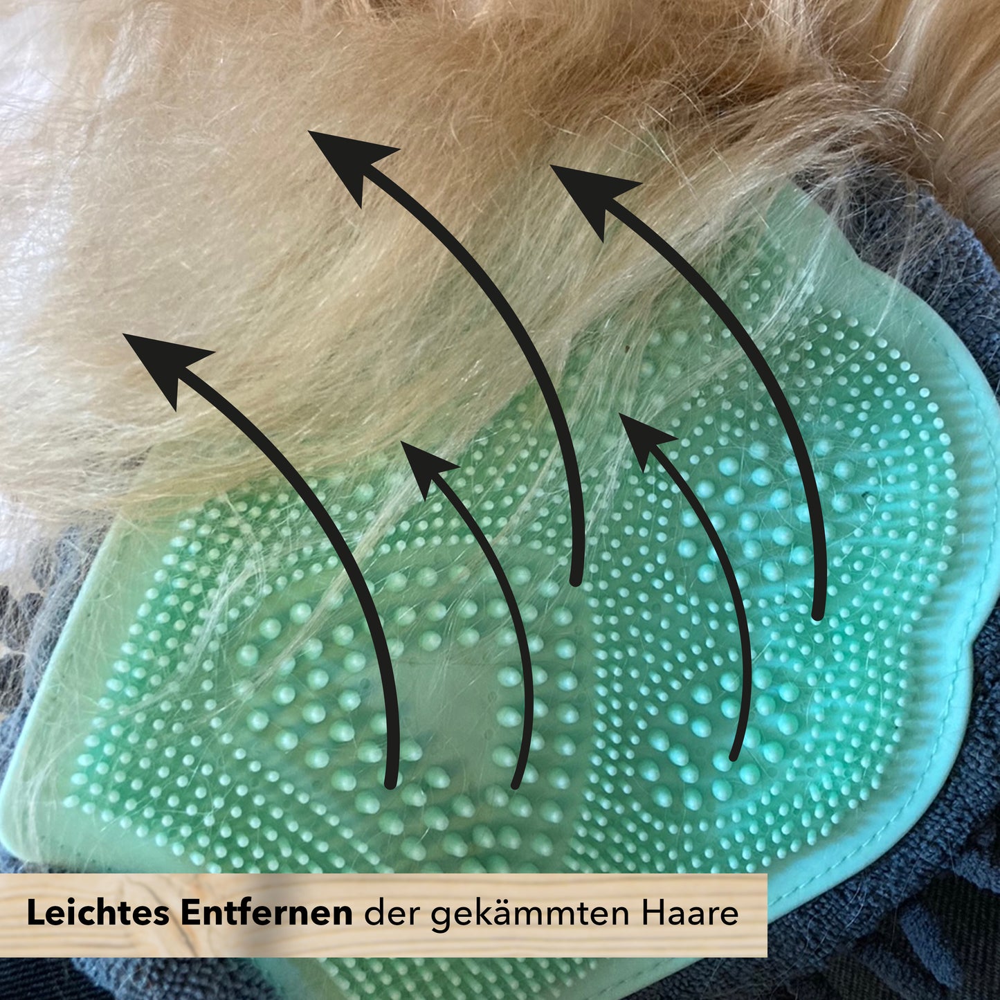 Fellpflege-Handschuh
