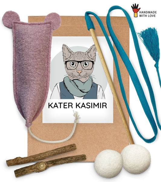 Katzenspielzeug-Set