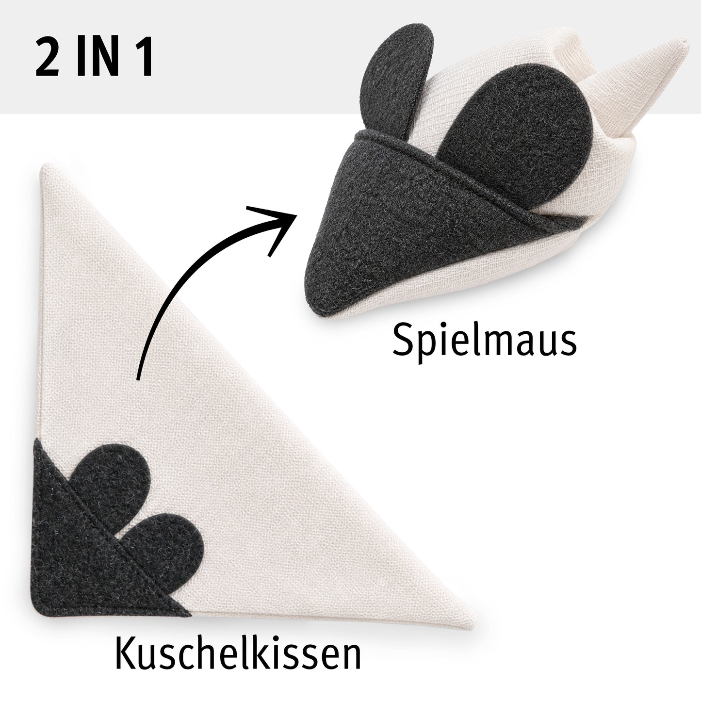 Mausbert "Schnurrsula" mit Matatabi-Früchten