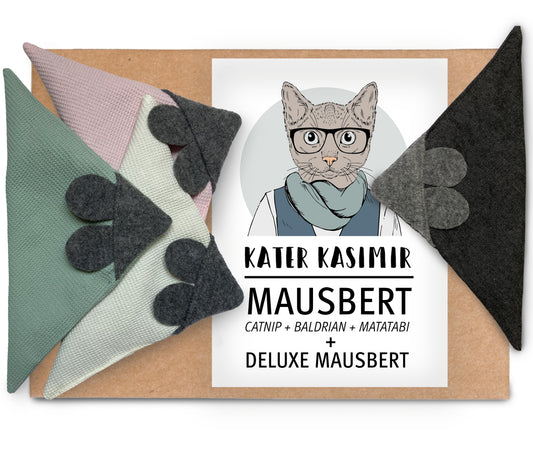 Mausbert 4er Set mit Mausbert Deluxe (nur 10,95 EUR je Maus)