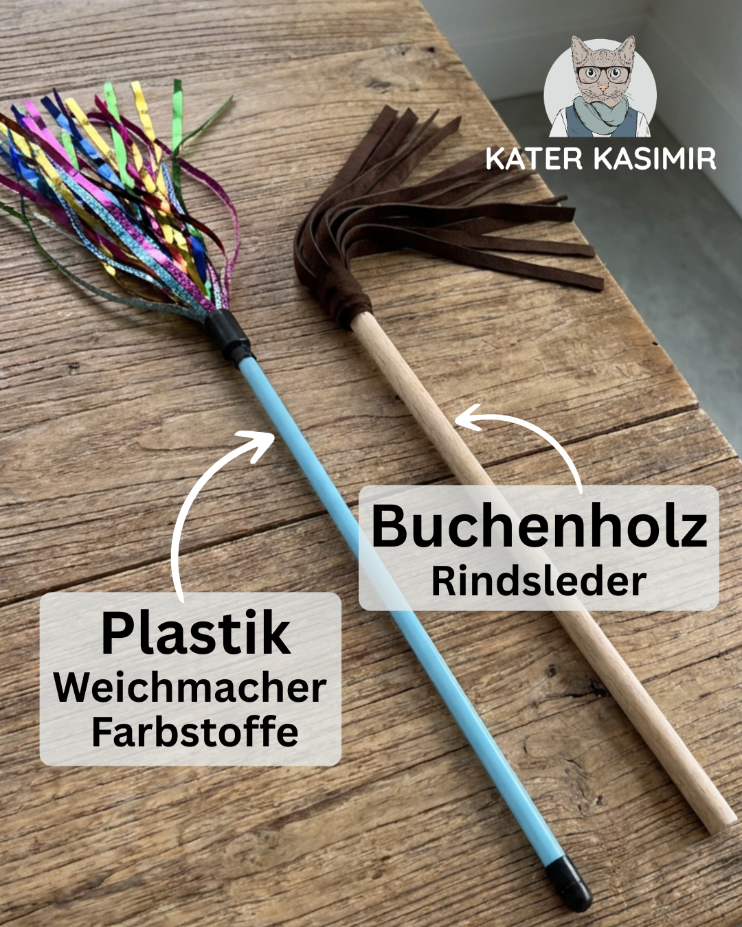 Lederwedel aus Rindsleder