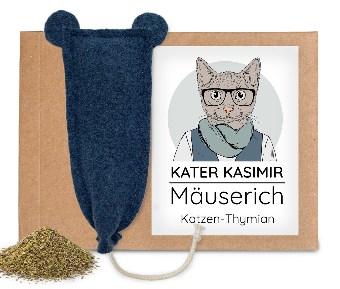 Mäuserich mit Katzen-Thymian