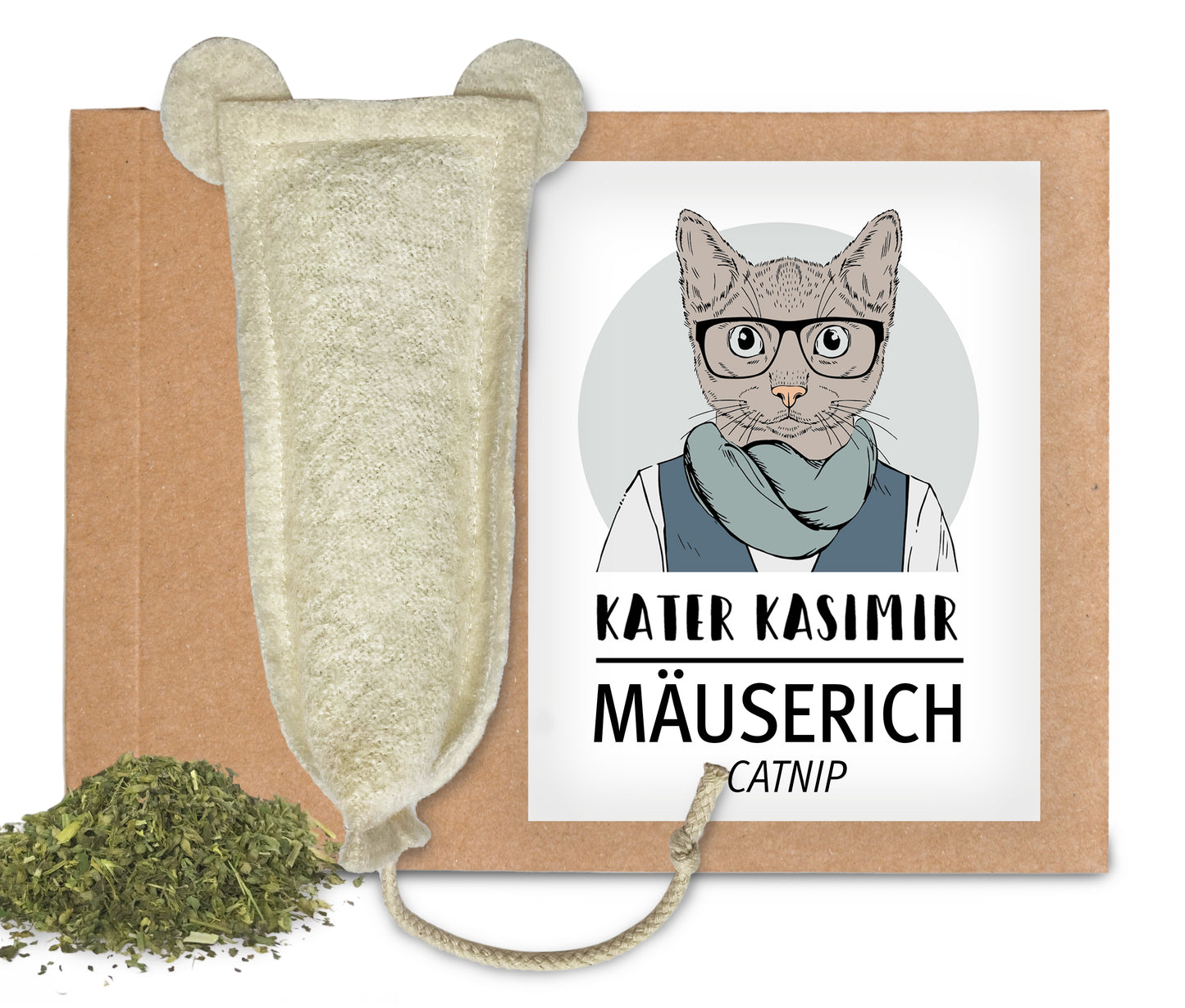 Mäuserich mit BIO-Katzenminze (Catnip)