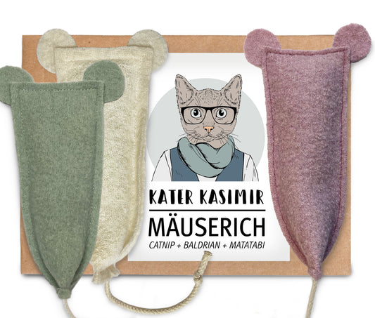 Mäuserich 3er Set (nur 8,95 EUR je Maus)