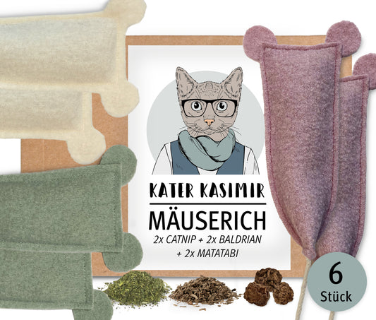 Mäuserich 6er Set (nur 7,95 EUR je Maus)
