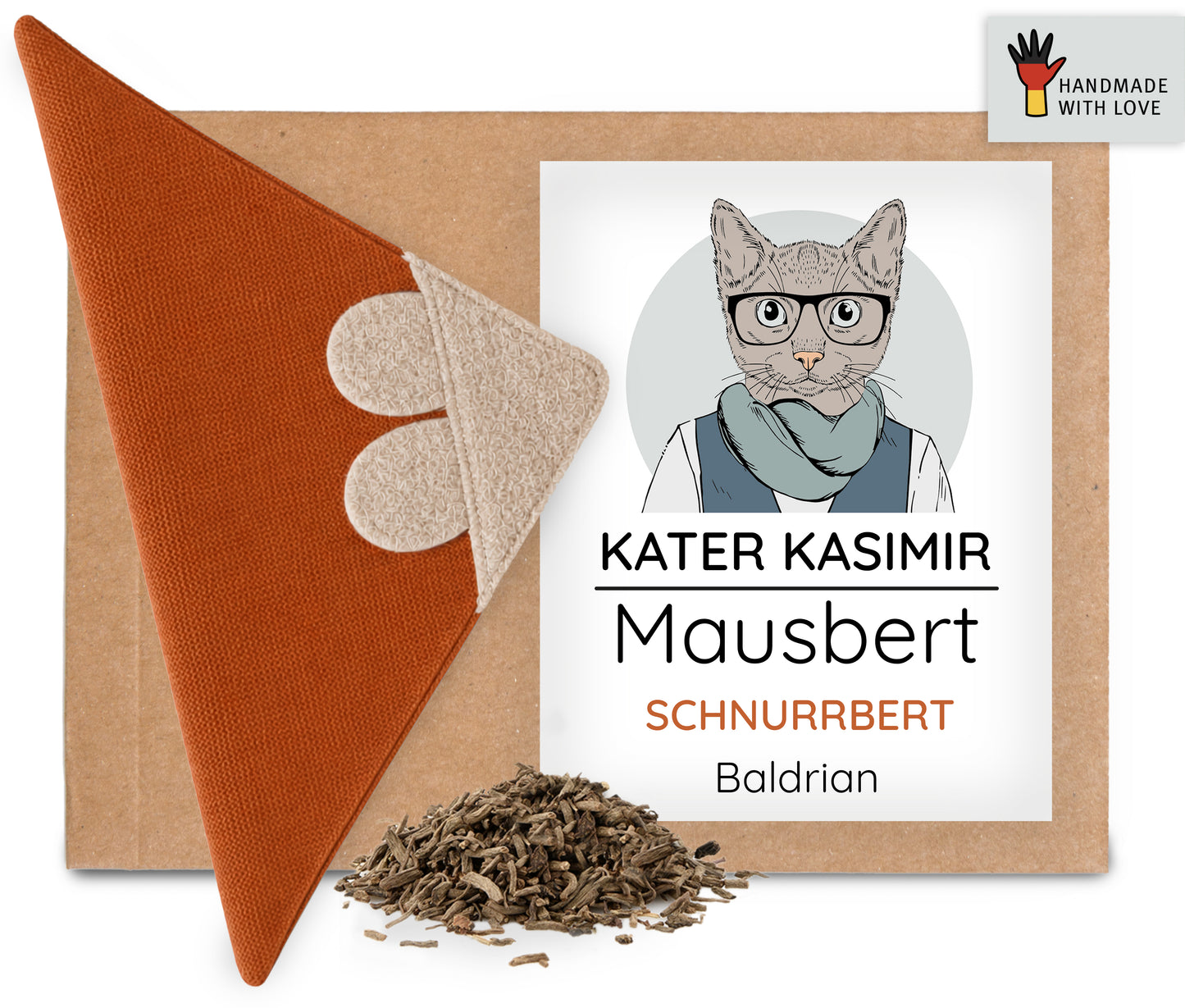 VORBESTELLUNG: Mausbert "Schnurrbert" mit BIO-Baldrian
